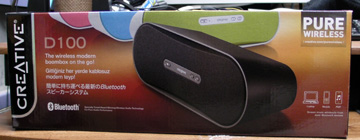 Creative D100 ワイヤレス スピーカー ブラック Bluetooth SP-D100